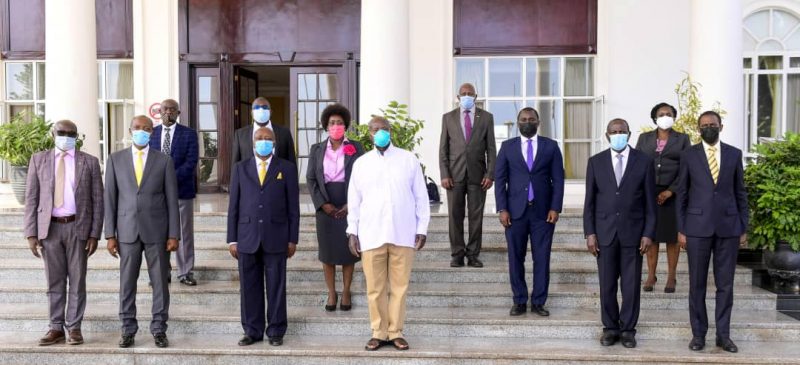 PPDA Board, Management meet H.E, the  President