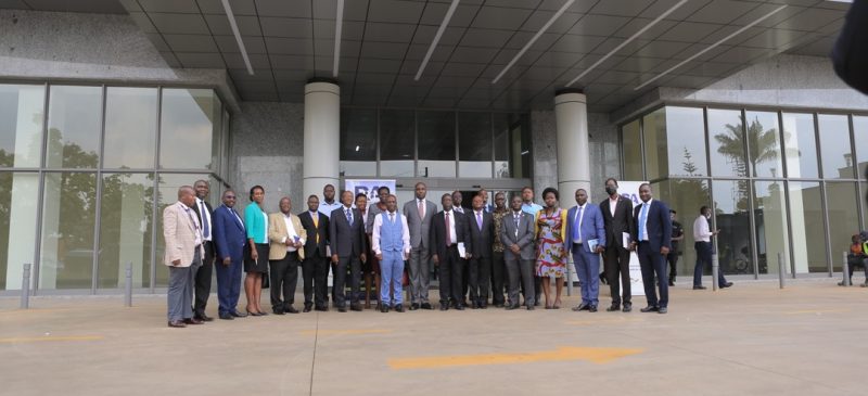 FINANCE COMMITTEE OF PARLIAMENT TOURS NEWLY COMPLETED PPDA HEAD OFFICE