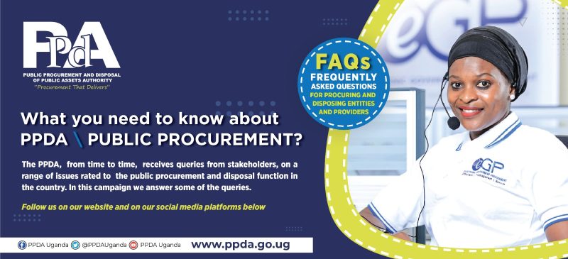 What you need to know about PPDA/Public Procurement.