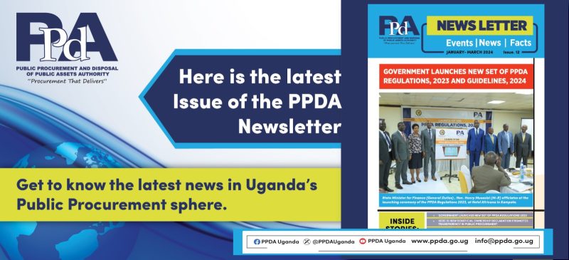 Get to know the latest news in Uganda’s Public Procurement Sphere.