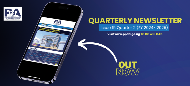 Did you miss it? Here is the latest edition of the PPDA Newsletter.
